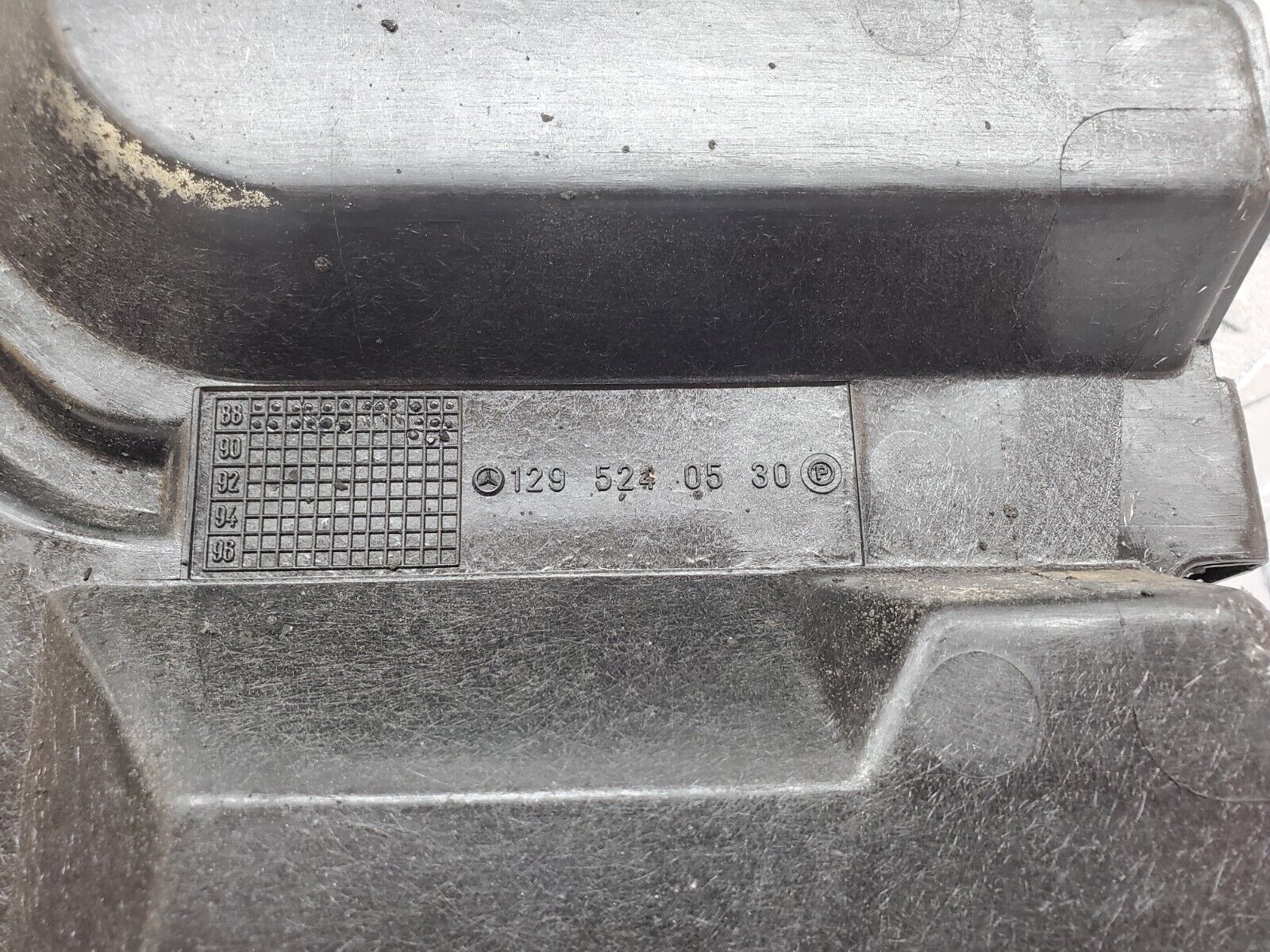 45199 Mercedes-Benz R129 300SL Coupe Engine Bay Undertray Left 1295240530