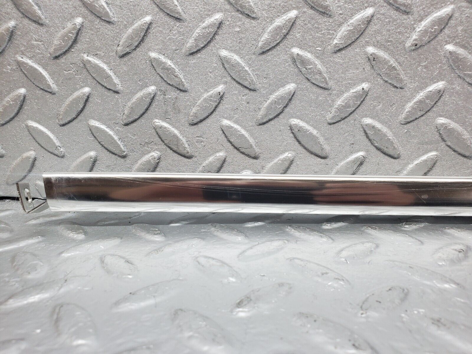 44319 Mercedes-Benz W123 280E Rear Left Chrome Window Channel