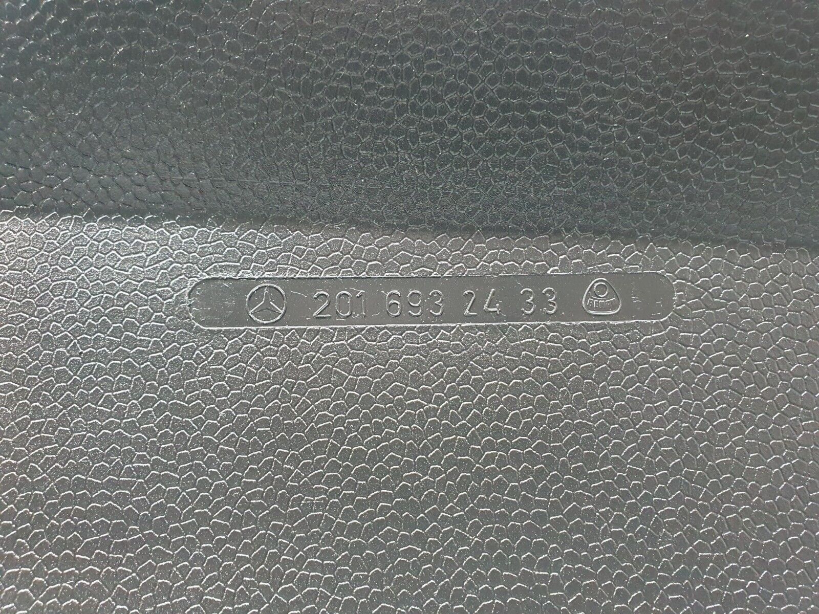 42644 Mercedes-Benz W201 190 2.0L Trunk Cover Panel Right Side 2016932433