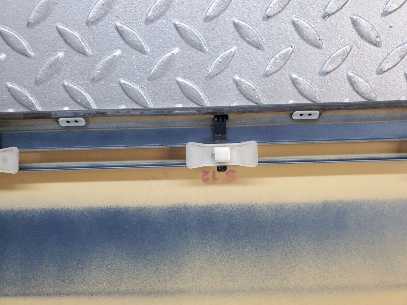 44644 Mercedes-Benz W124 220E Rear Left Door Lower Moulding Trim 1246901740