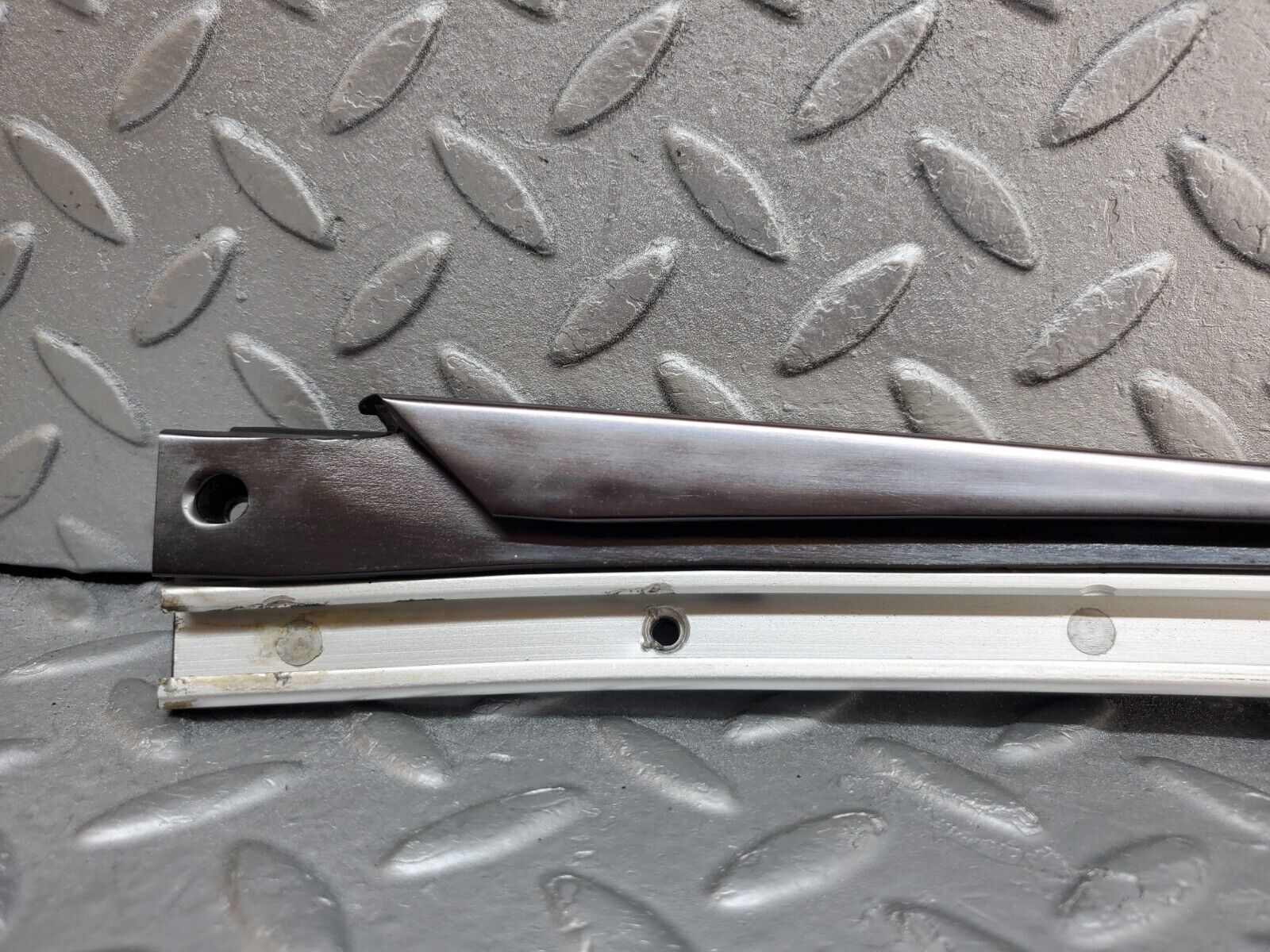 45120 Mercedes-Benz R129 300SL Coupe A Pillar Chrome Trim Cover Left