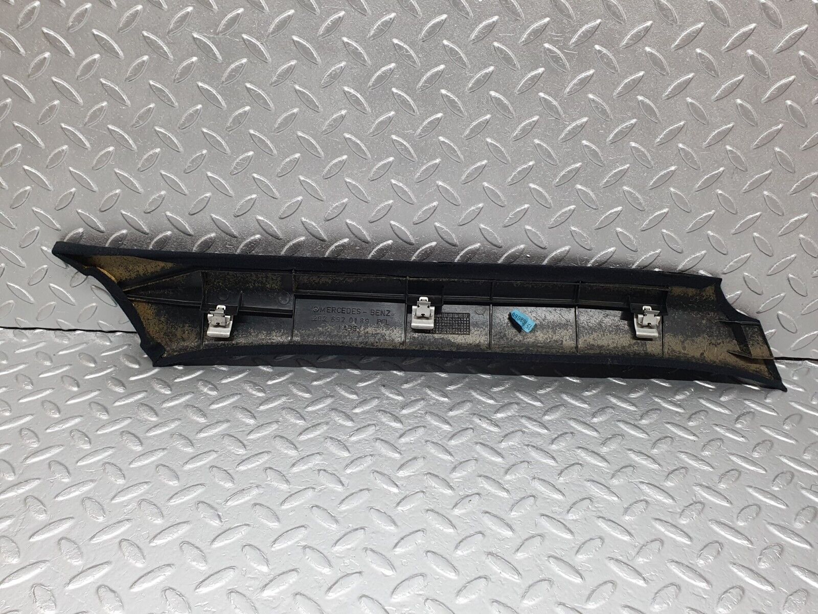 41760 Mercedes-Benz W202 C200 A Pillar Trim Cover Left Side Grey 2026920189