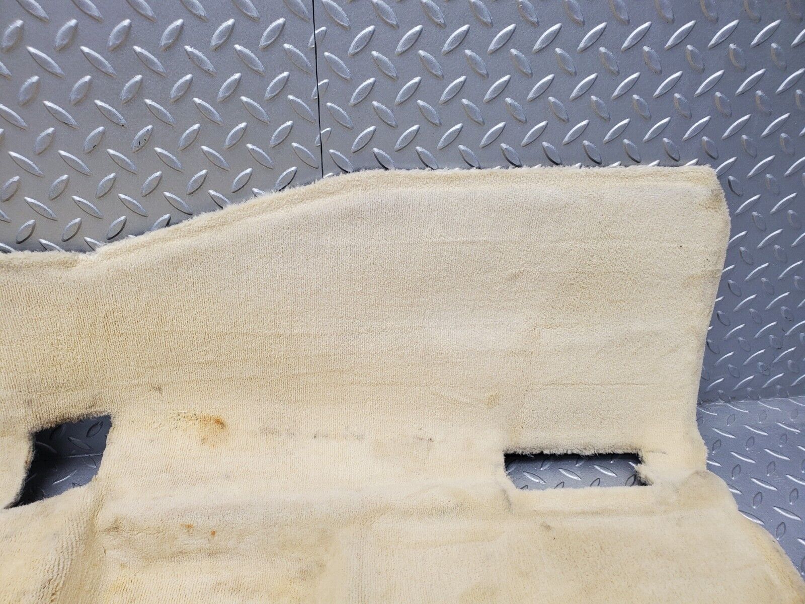 46983 Mercedes-Benz R129 320SL Coupe Front Left Floor Carpet Beige 1296801340