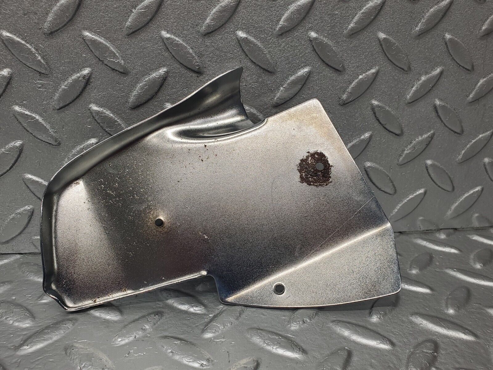 46442 Mercedes-Benz C123 280CE Coupe B Pillar Chrome Cover Left Side