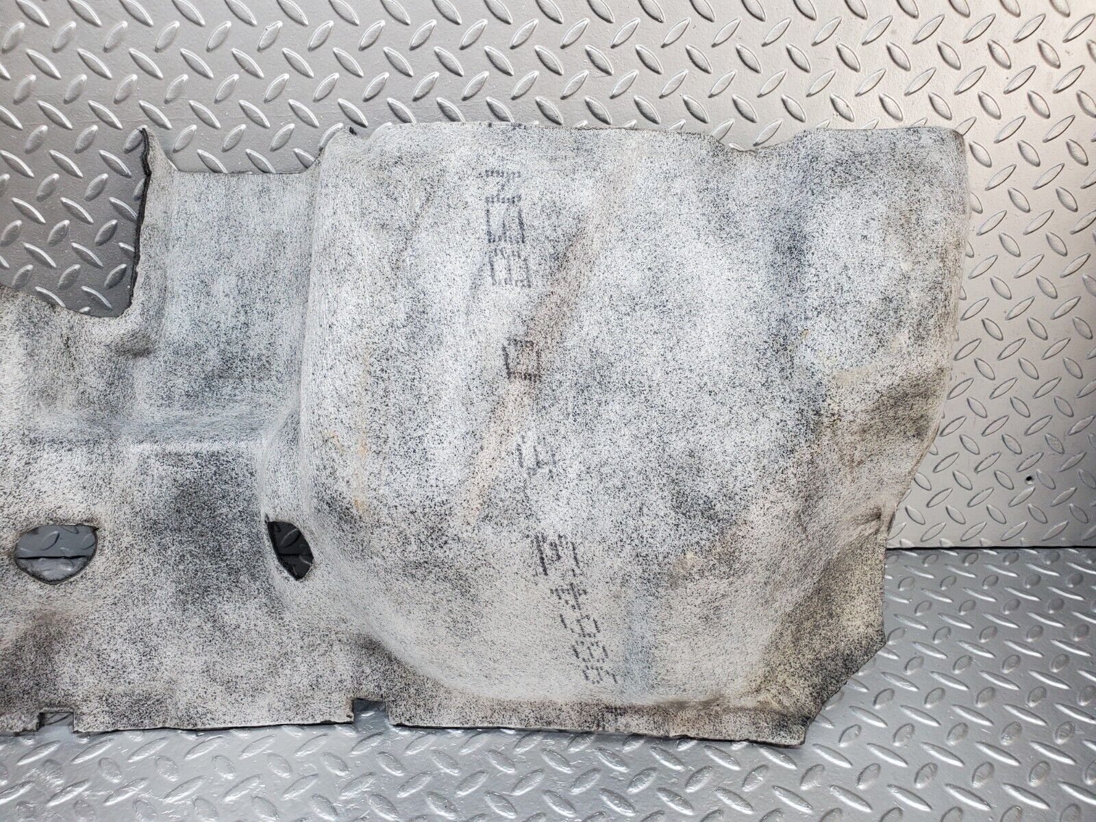 45111 Mercedes-Benz R129 300SL Coupe Rear Floor Carpet Grey
