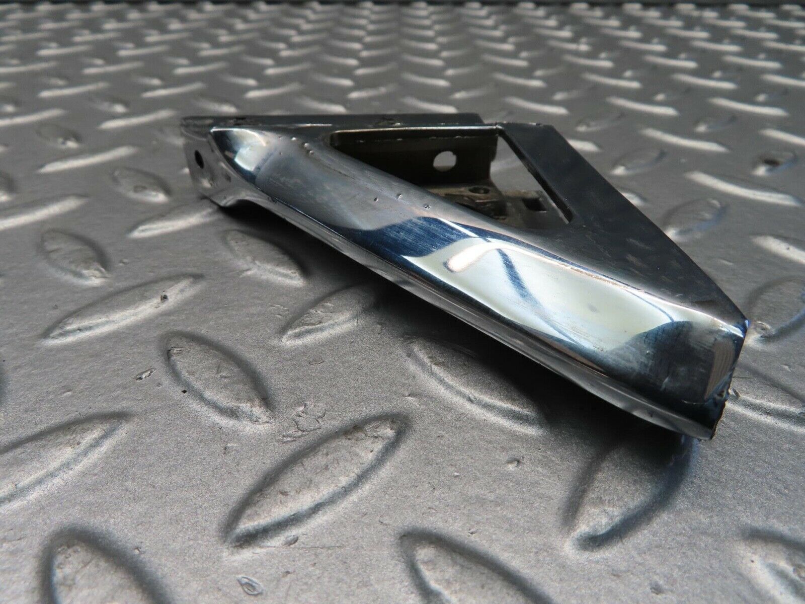 11676 Mercedes-Benz R107 450SL Right Wing Mirror Triangle Chrome Bracket