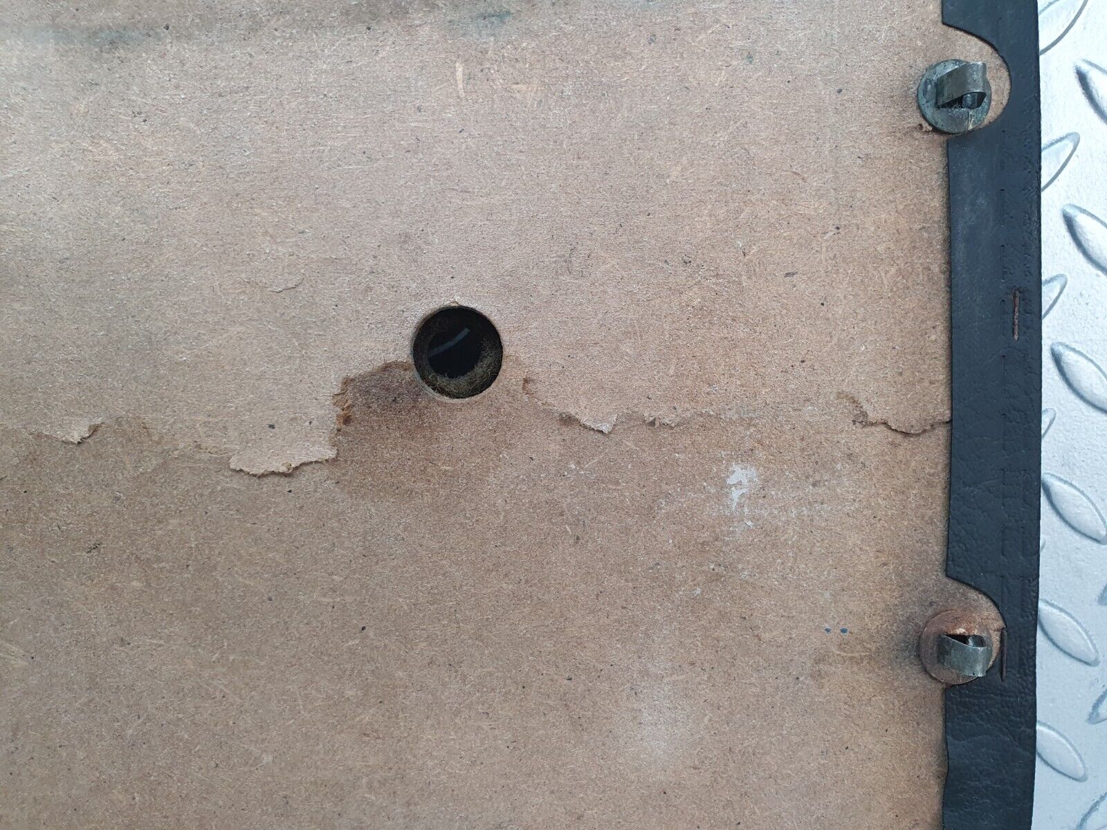 43323 Mercedes-Benz W108 280SE Rear Right Door Card Black