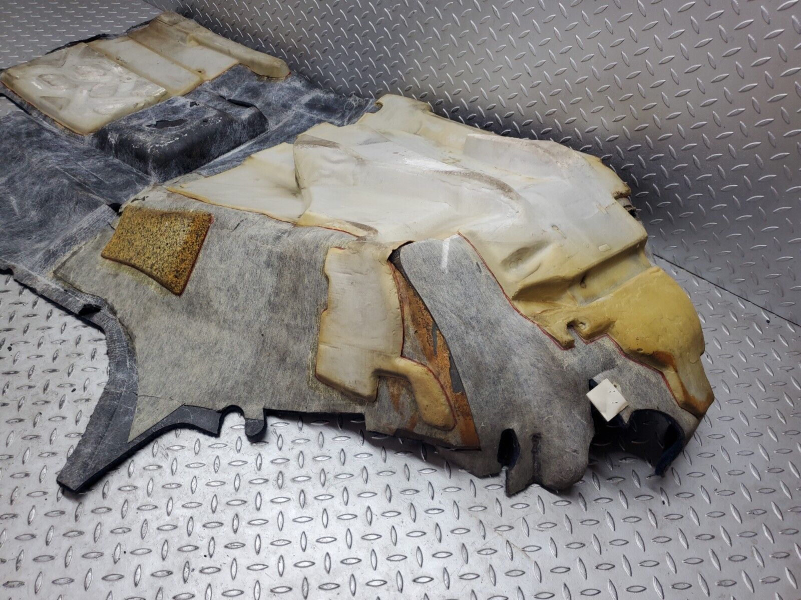 45160 Mercedes-Benz R129 300SL Coupe Front Right Floor Carpet Blue