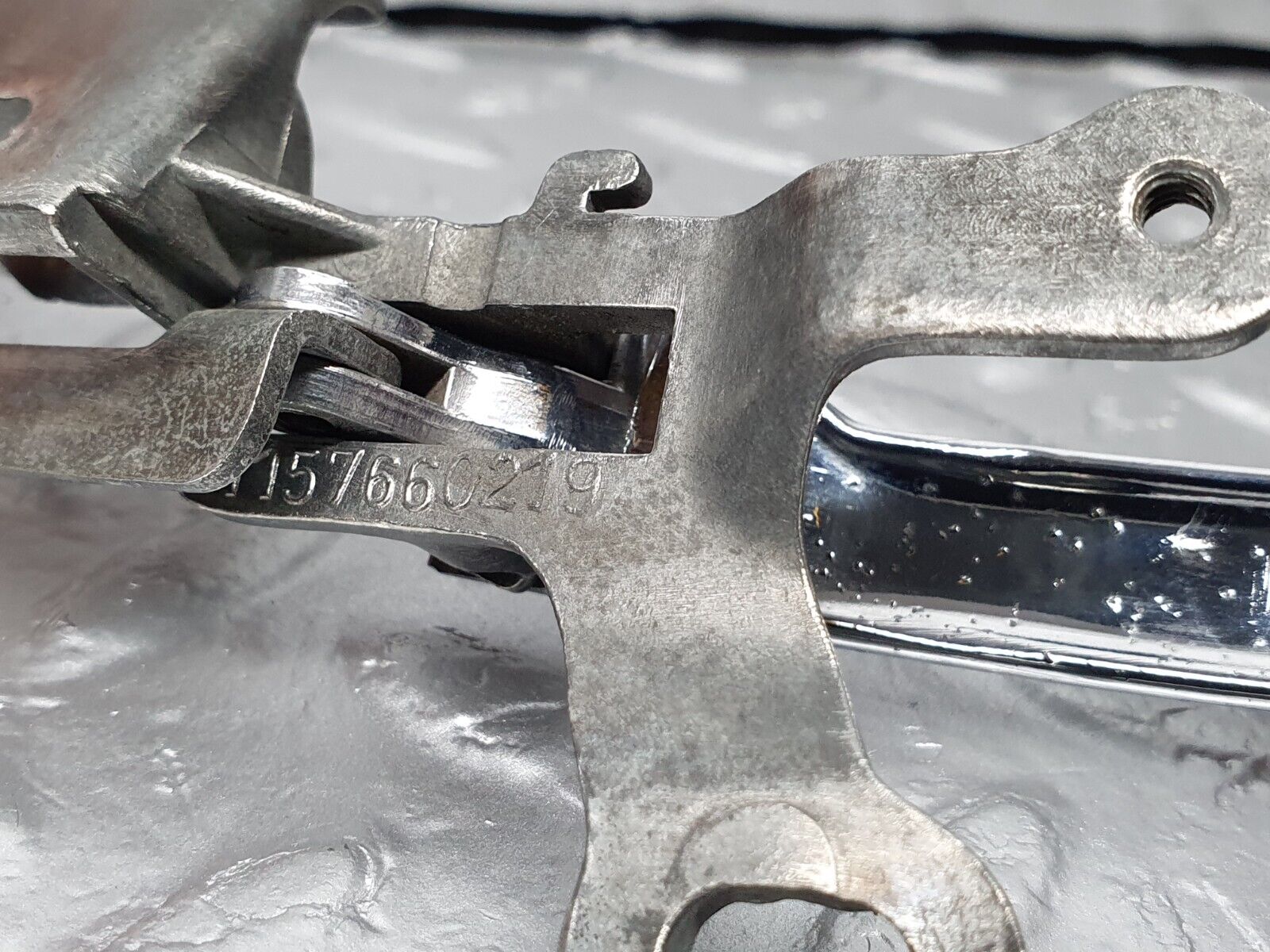 43109 Mercedes-Benz W108 280SE Rear Right Interior Door Handle Chrome 1157660219