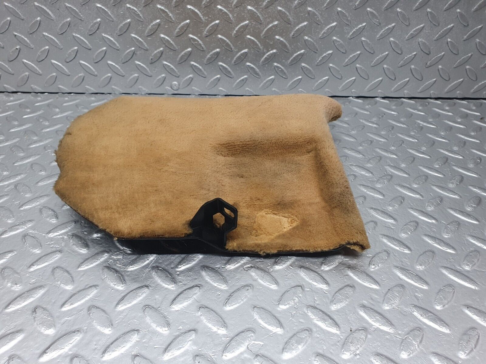 43612 Mercedes-Benz C126 380SEC Coupe Kick Panel Left Side Beige 1266880306