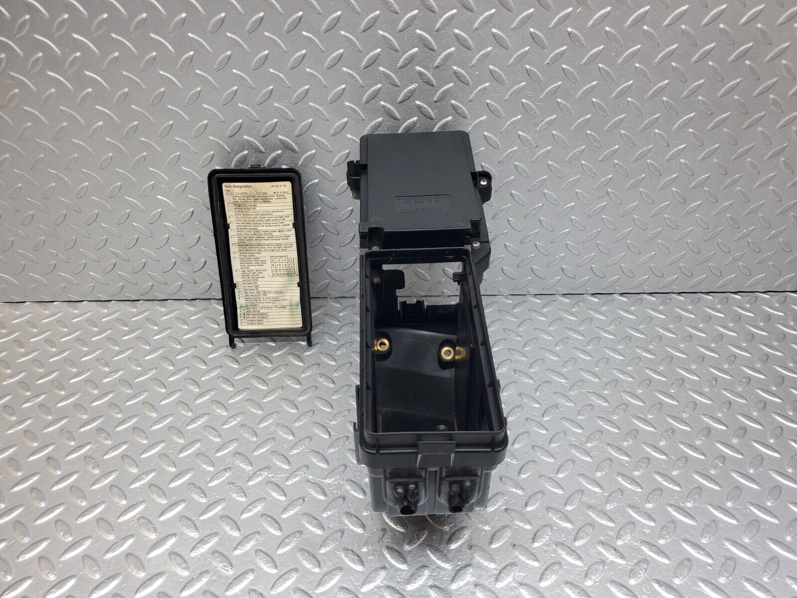 45055 Mercedes-Benz R129 300SL Coupe Fuse Box 1245401850 1245400282 1245400182