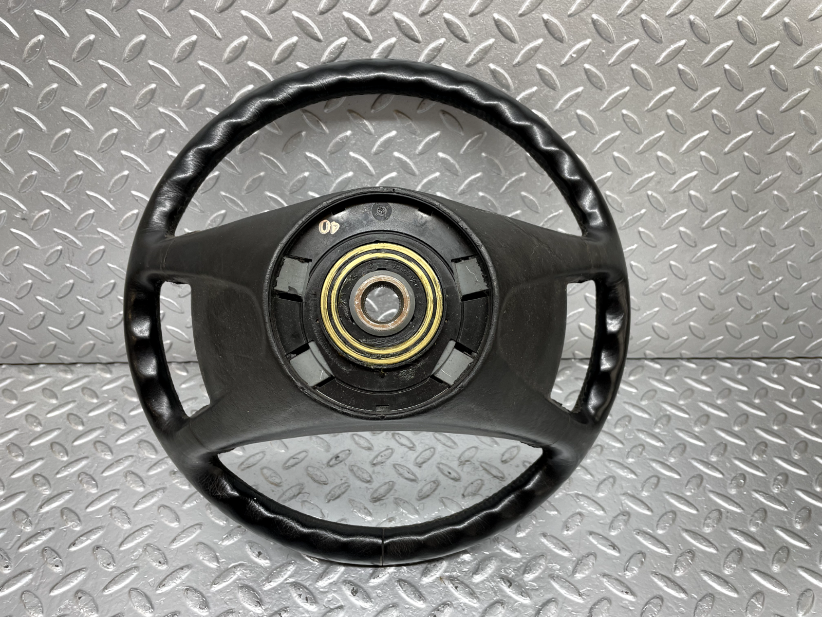 44246 Mercedes-Benz W124 Leather Steering Wheel 1264640017