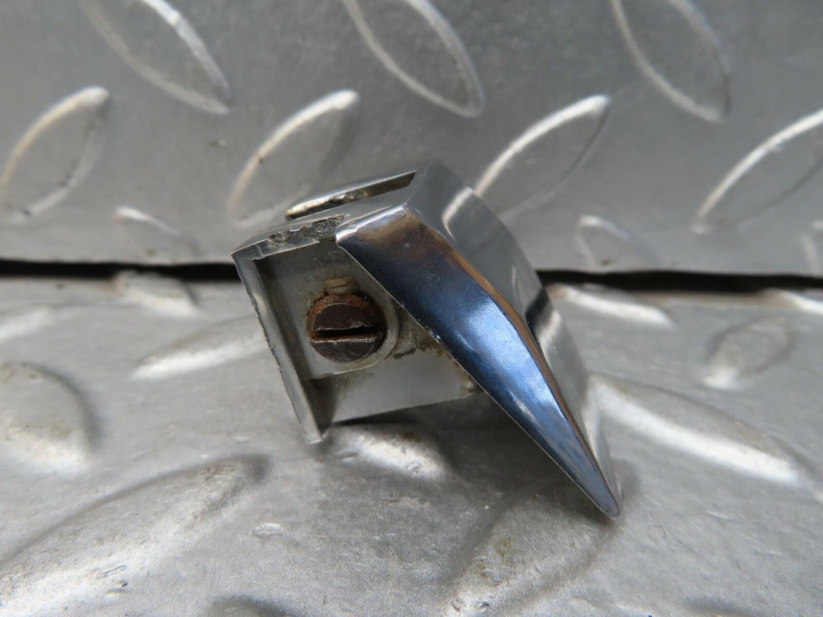 15758 Mercedes-Benz R107 450SL Right Door Window Channel Chrome Top