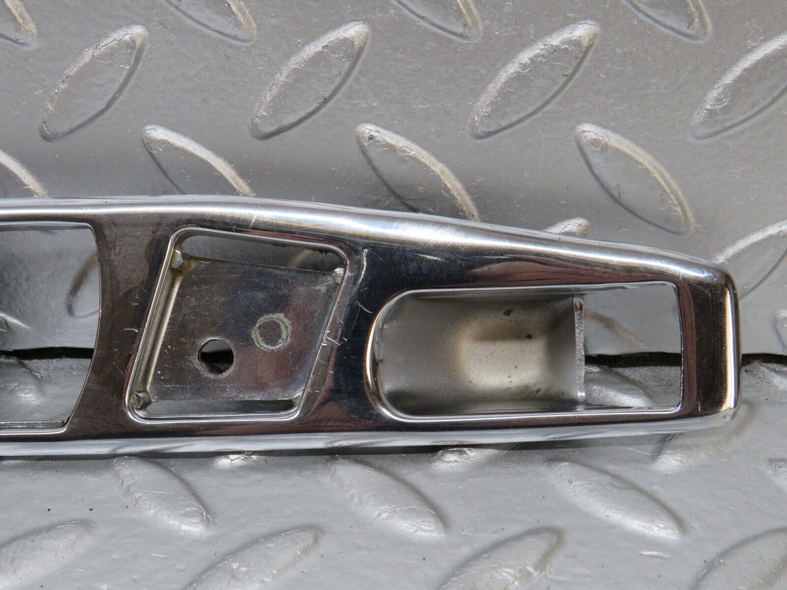 32743 Mercedes-Benz C107 R107 Interior Door Handle Chrome Surround Left Side
