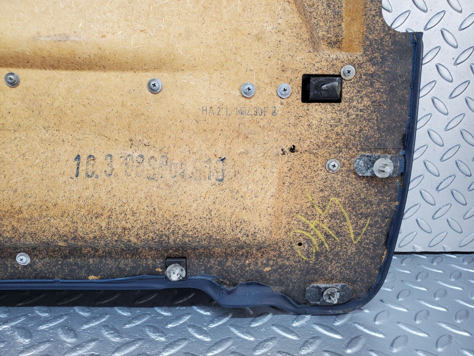 45154 Mercedes-Benz R129 300SL Coupe Left Door Card Blue