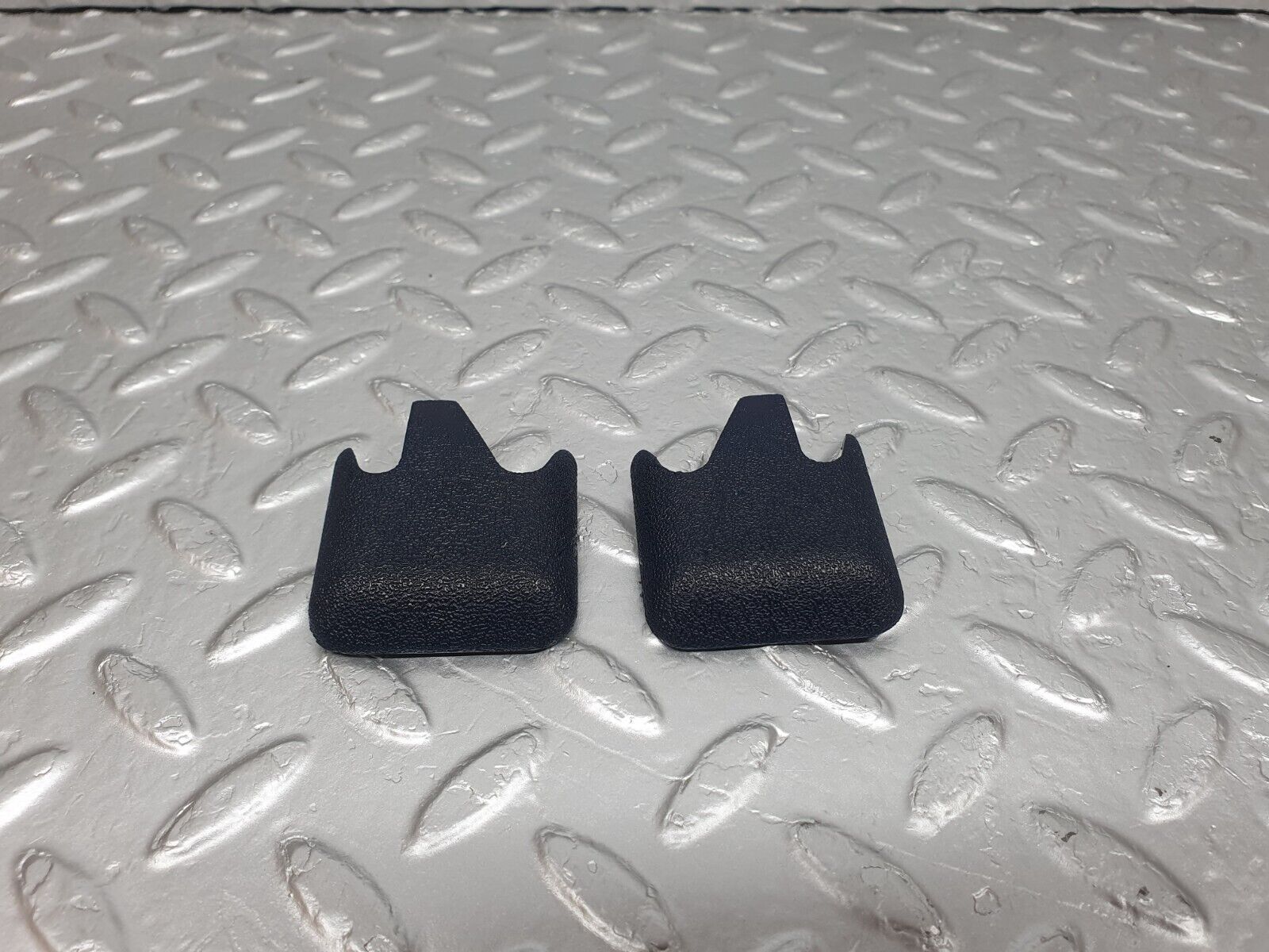 42905 Mercedes-Benz W201 190 2.0L Front Seat Rail Trim Cover Blue 1246842118 1246842218