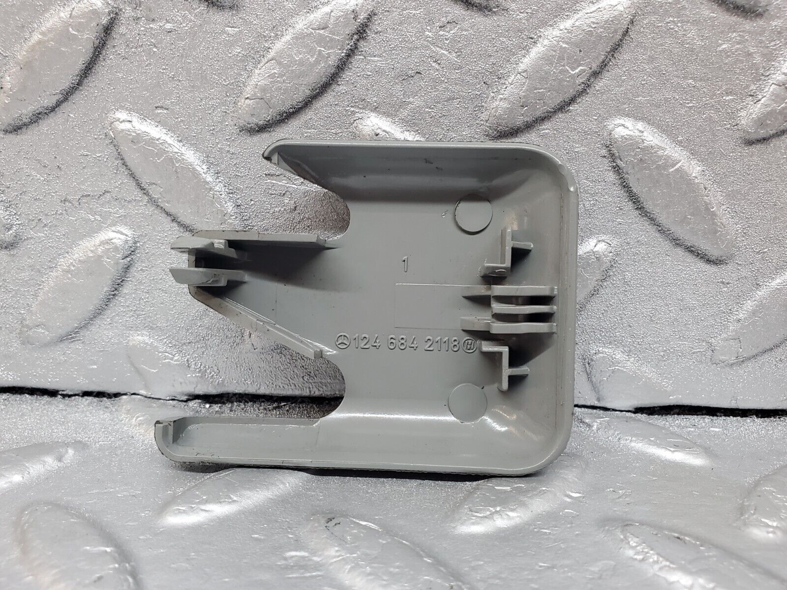 44832 Mercedes-Benz W124 220E Front Seat Rail Trim Cover Grey 1246842118 1246842218