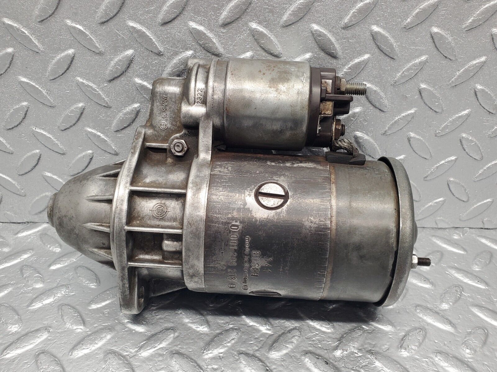 46598 Mercedes-Benz C123 280CE Coupe Starter Motor Bosch 0001208208 0331303003