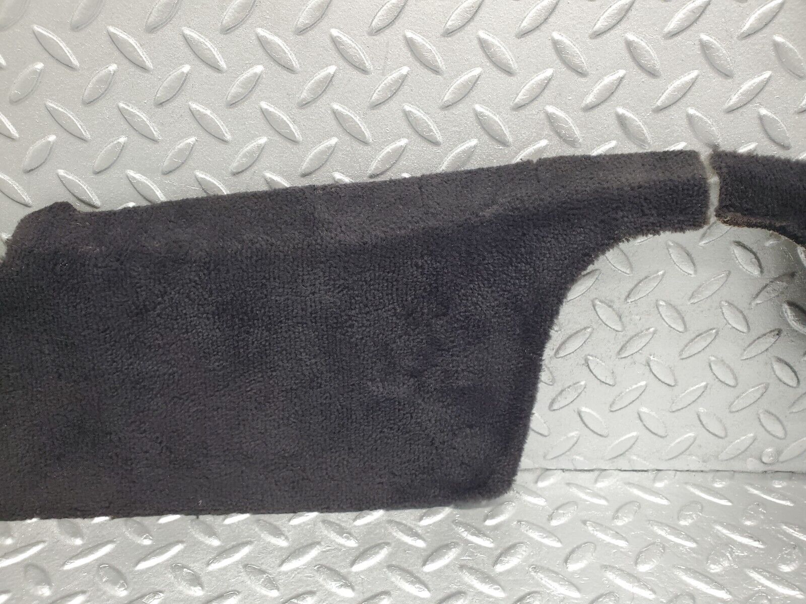 46419 Mercedes-Benz C123 280CE Coupe Rear Floor Cross Member Mat Carpet Black