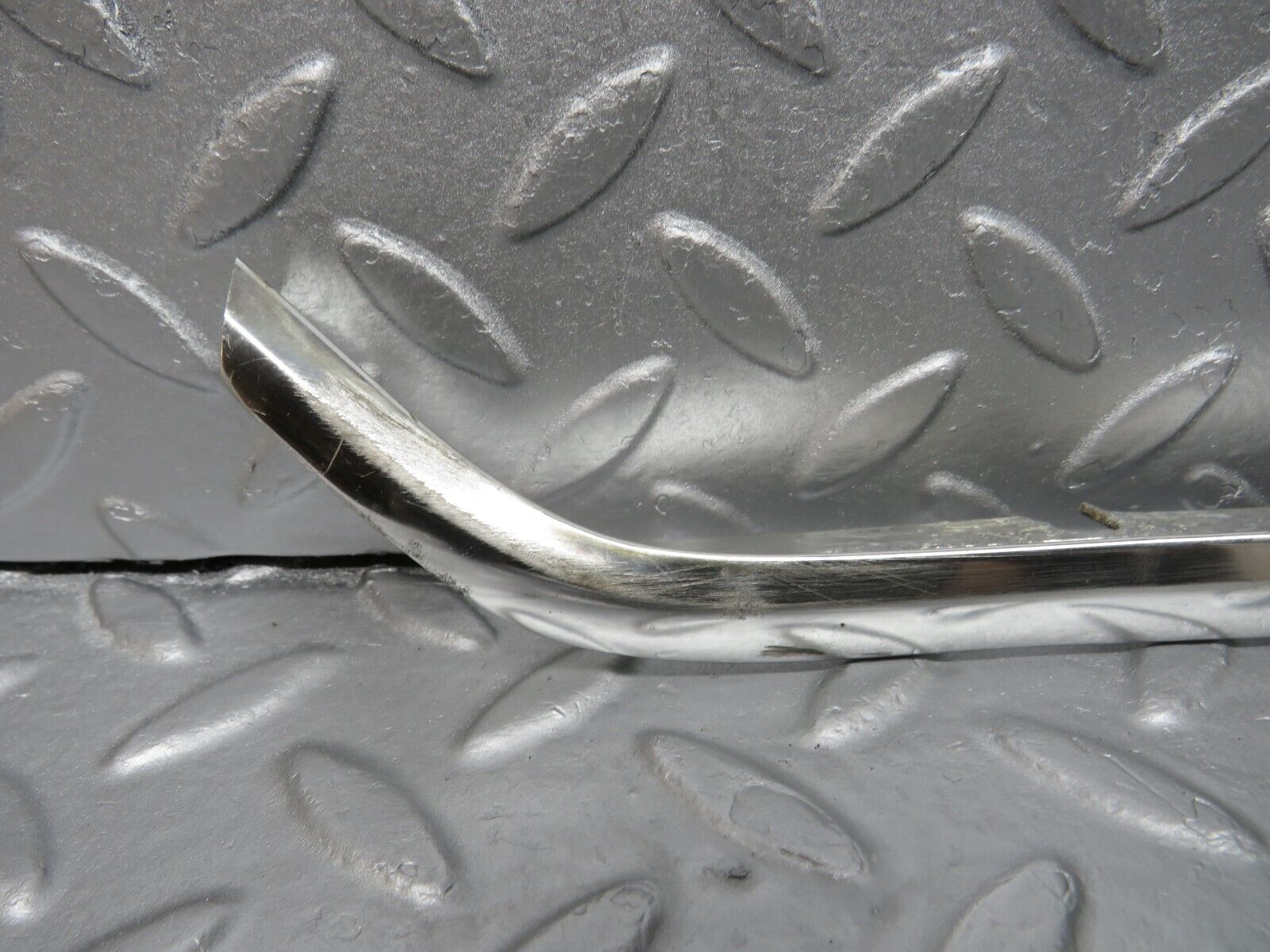 40143 Mercedes-Benz R107 350SL A Pillar Exterior Chrome Trim Left Side