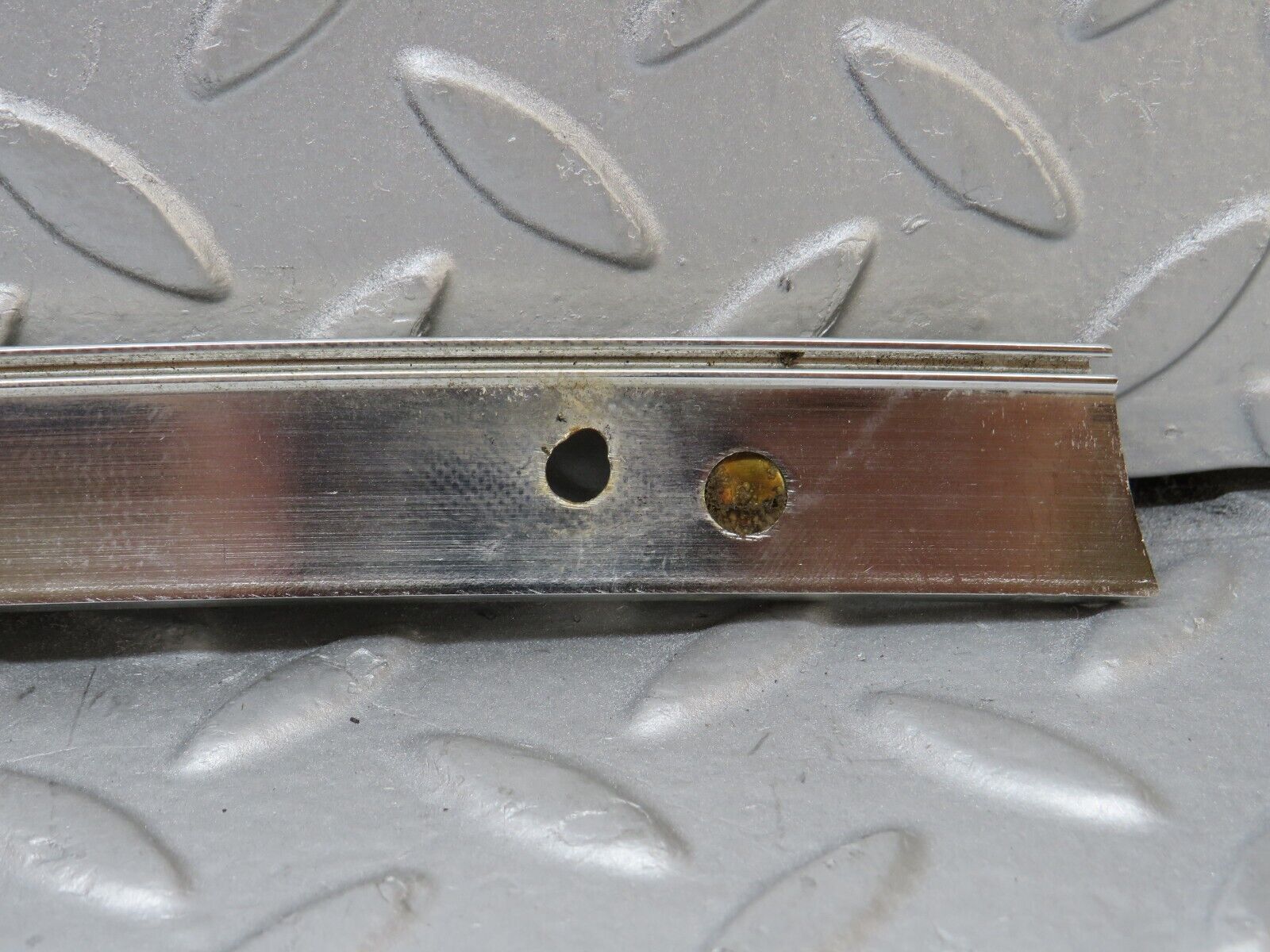 35614 Mercedes-Benz R107 280SL Hardtop B Pillar Chrome Trim Left Side