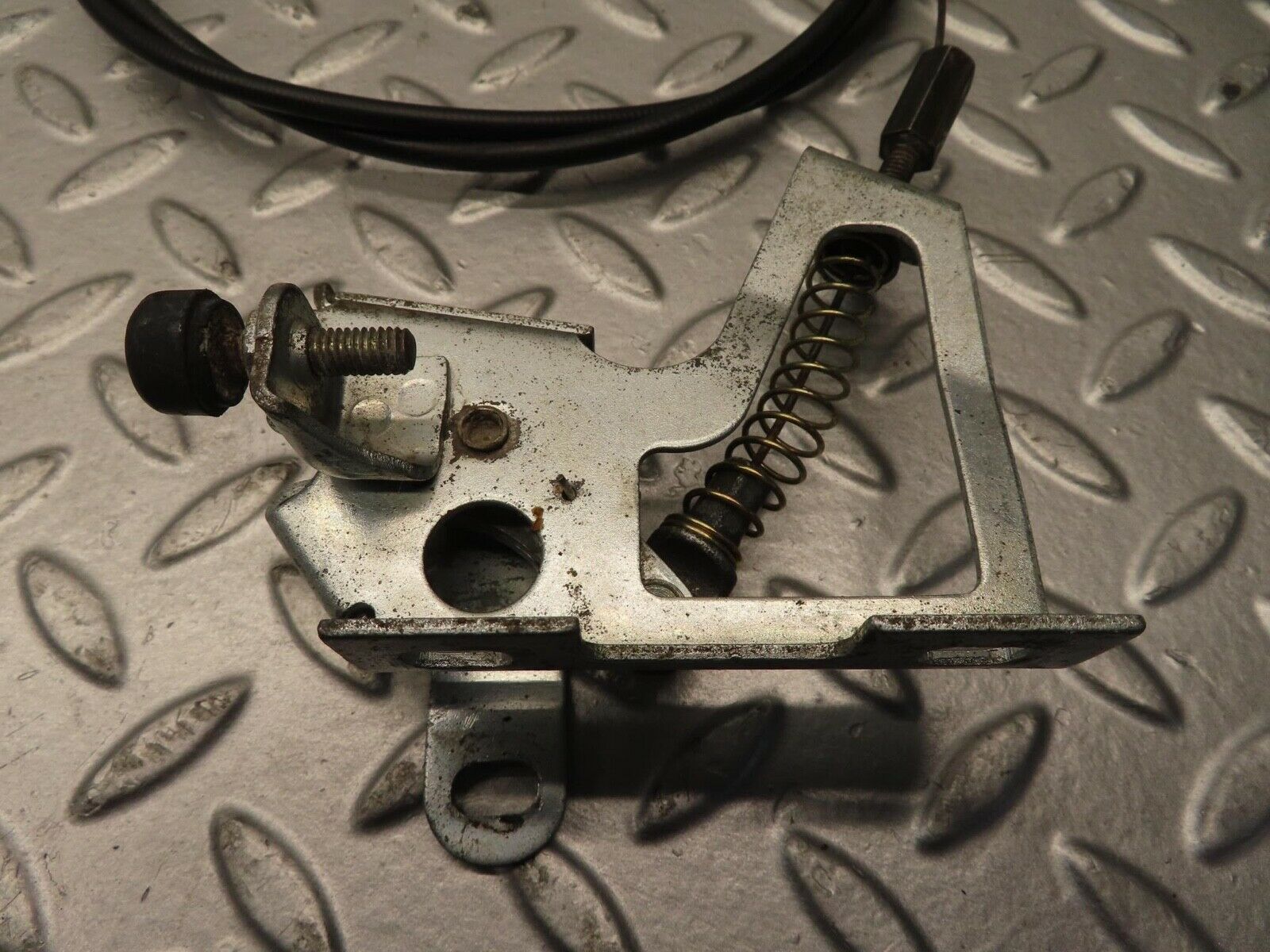 11694 Mercedes-Benz R107 450SL Soft Top Mechanism Lock With Cable Right Side