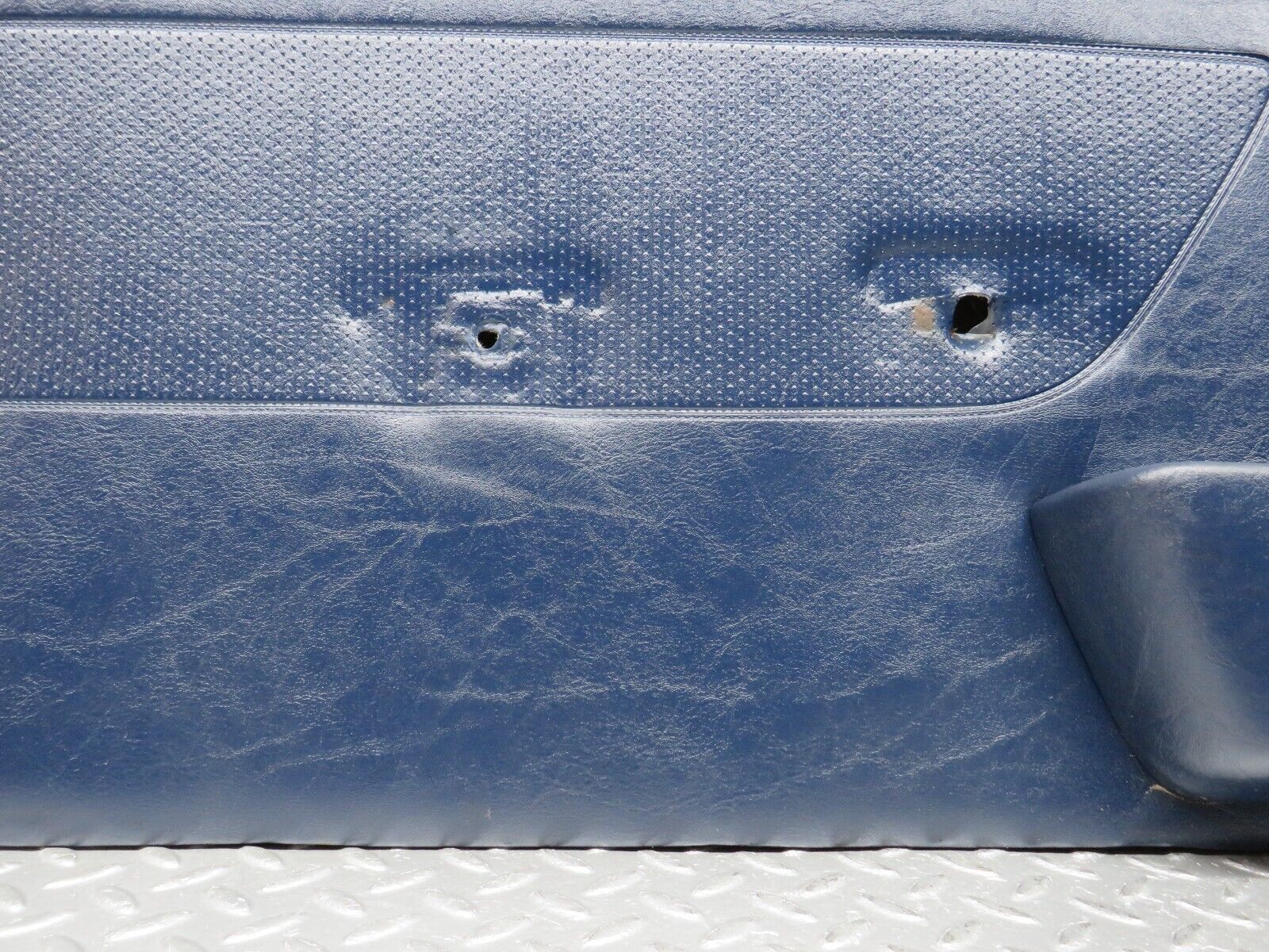 39269 Mercedes-Benz R107 500SL Left Door Card Blue