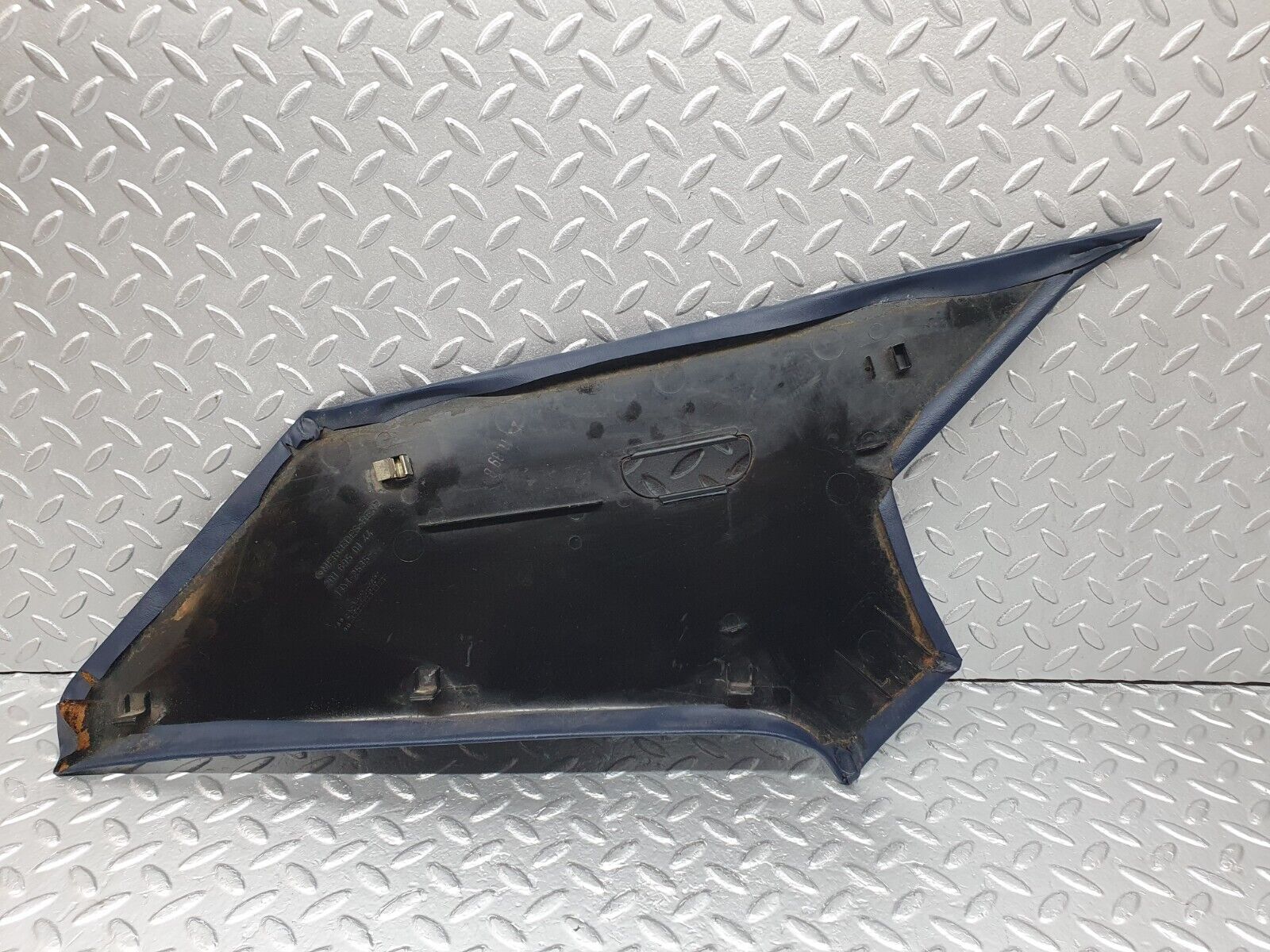 42659 Mercedes-Benz W201 190 2.0L C Pillar Cover Trim Left Blue 2016950144