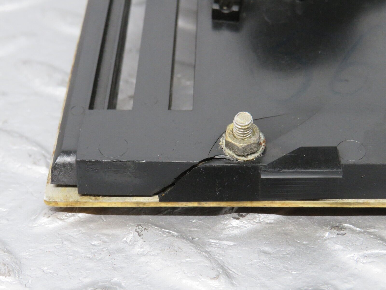 39886 Mercedes-Benz R107 350SL Heater Control Wood Panel