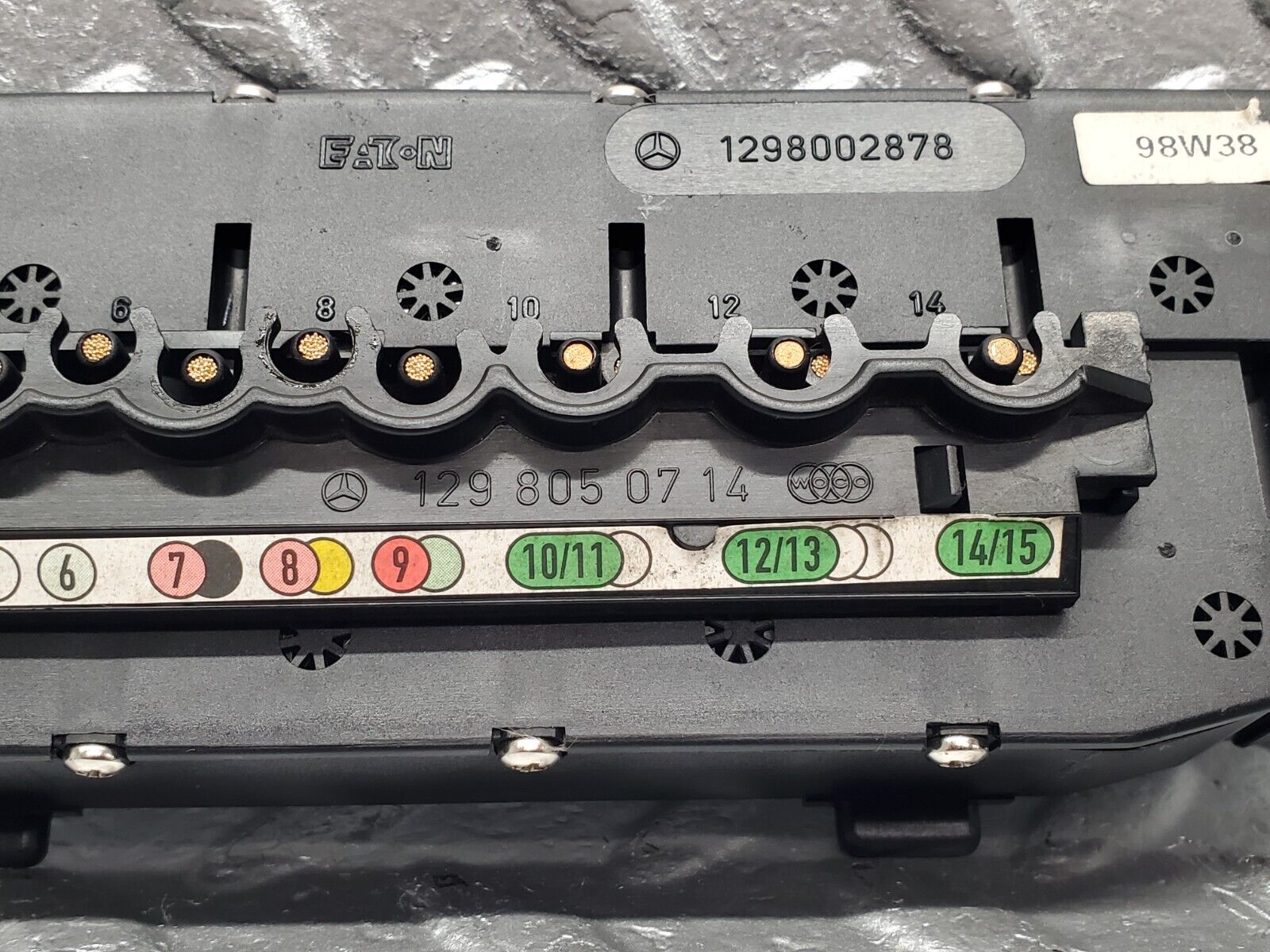 46903 Mercedes-Benz R129 320SL Coupe Heater Module Valve 1298002878 1298050714