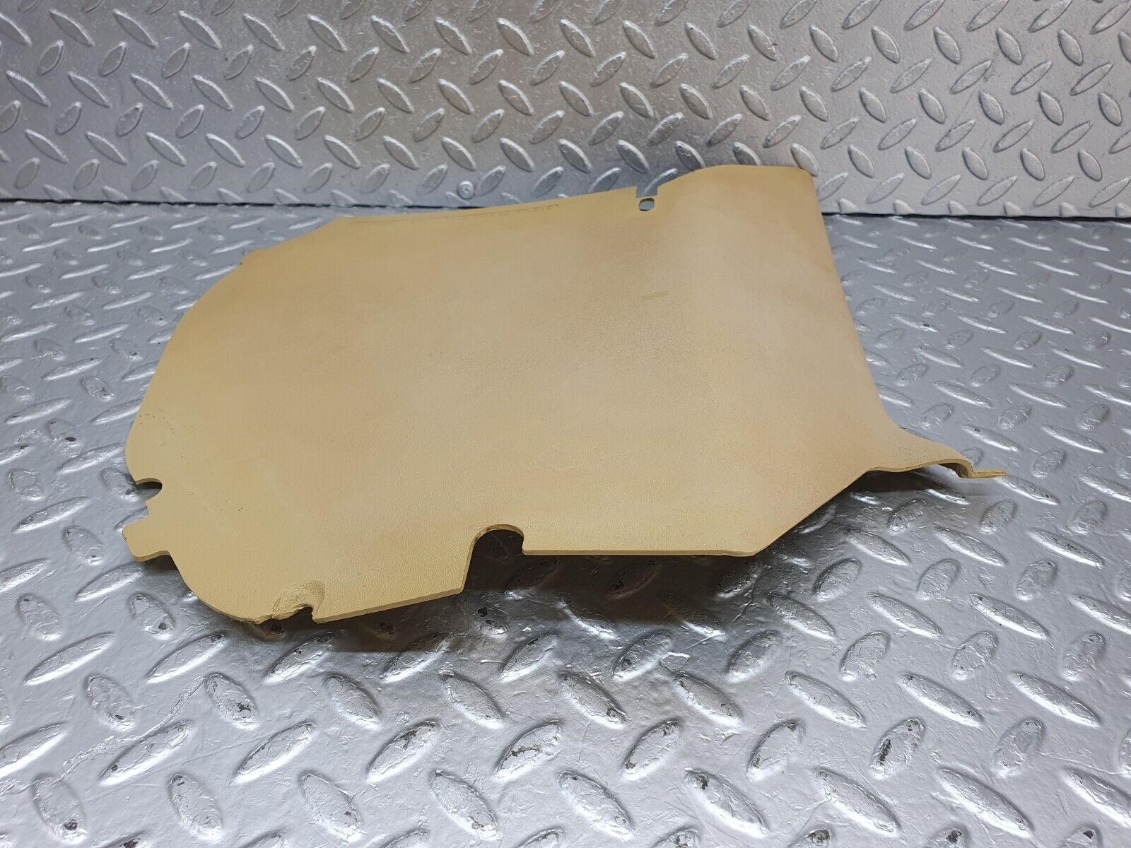 43879 Mercedes-Benz C123 230CE Coupe Front Right Kick Panel Beige 1236881206