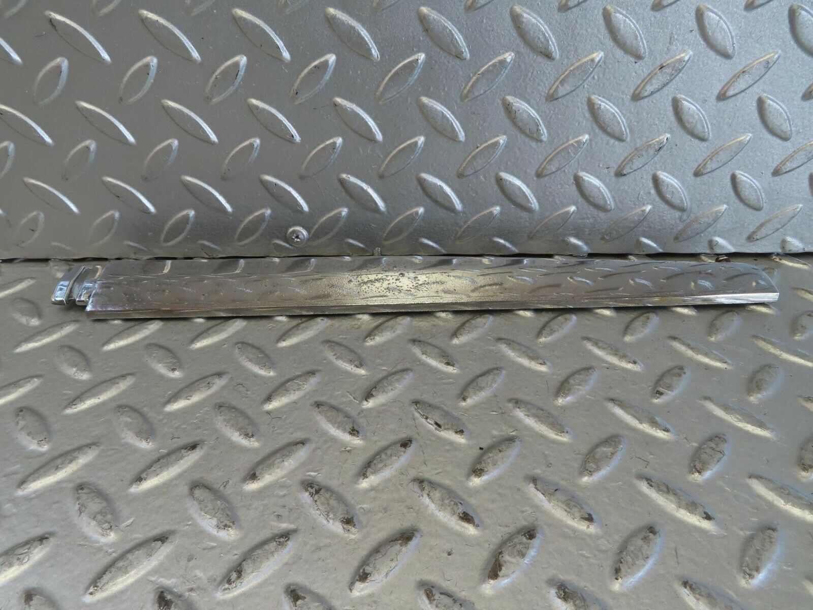 15719 Mercedes-Benz R107 450SL Trunk Chrome Handle Moulding Right 1076901480