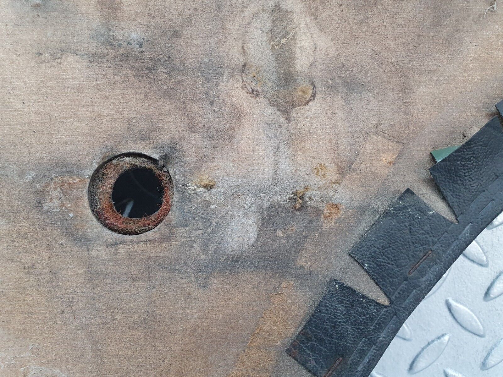 43322 Mercedes-Benz W108 280SE Rear Left Door Card Black