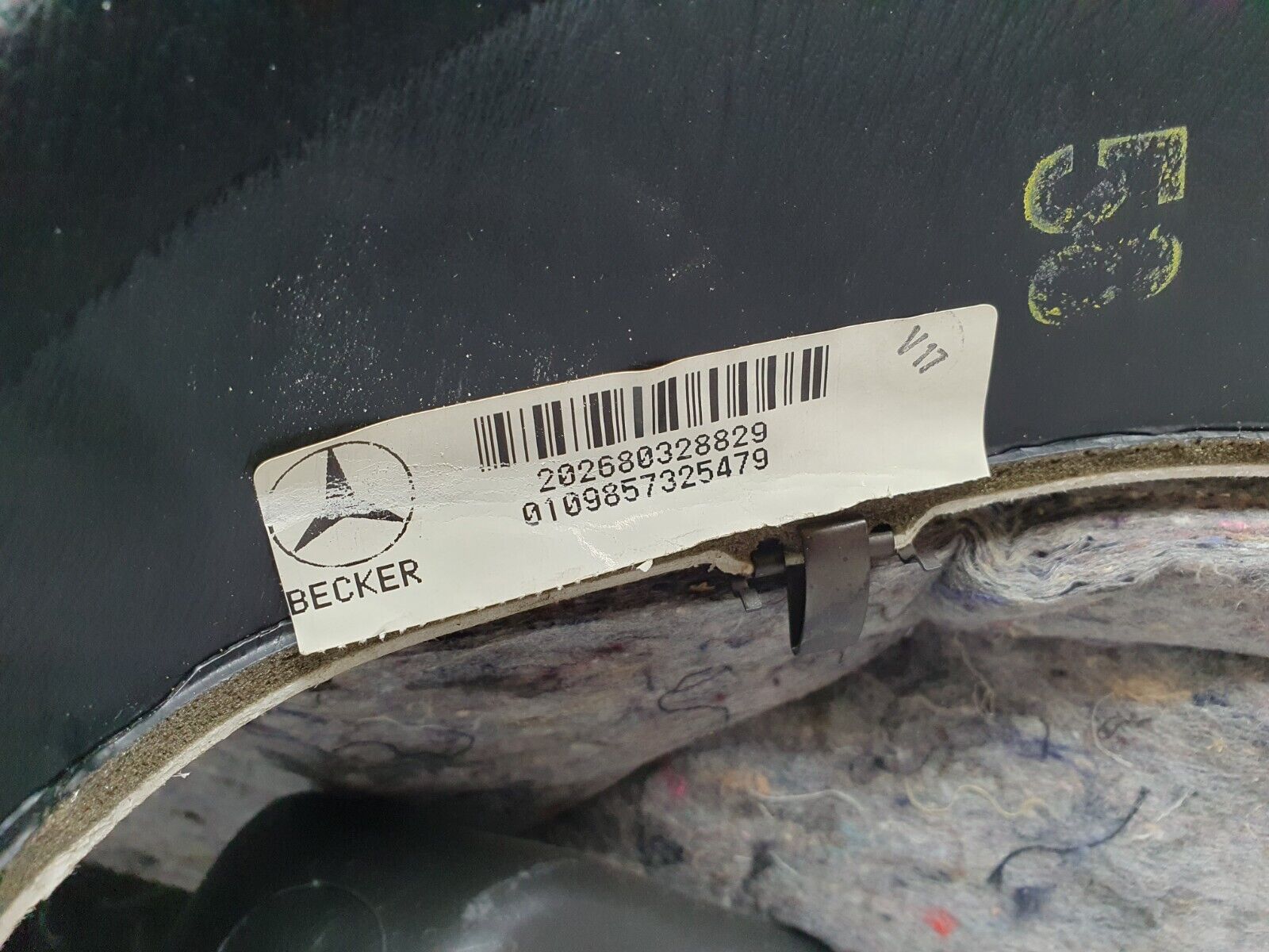 41837 Mercedes-Benz W202 C200 Dashboard Black