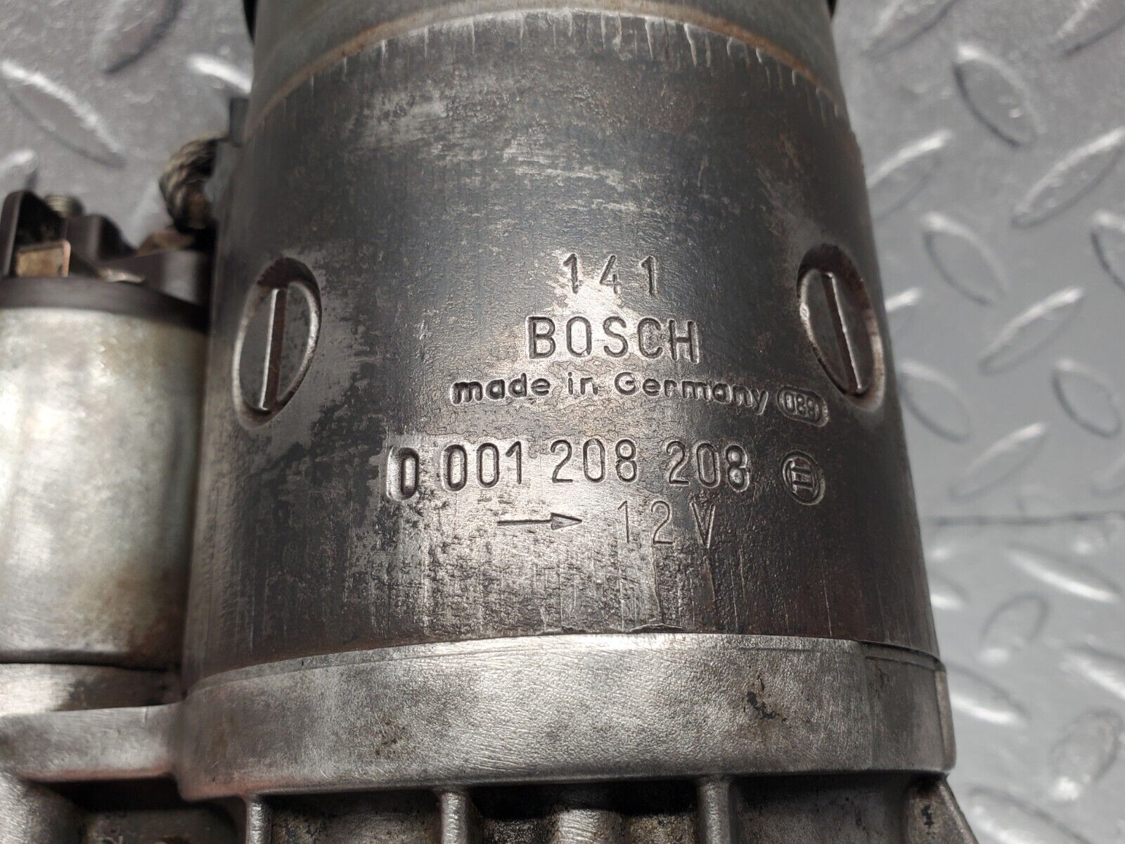 46598 Mercedes-Benz C123 280CE Coupe Starter Motor Bosch 0001208208 0331303003