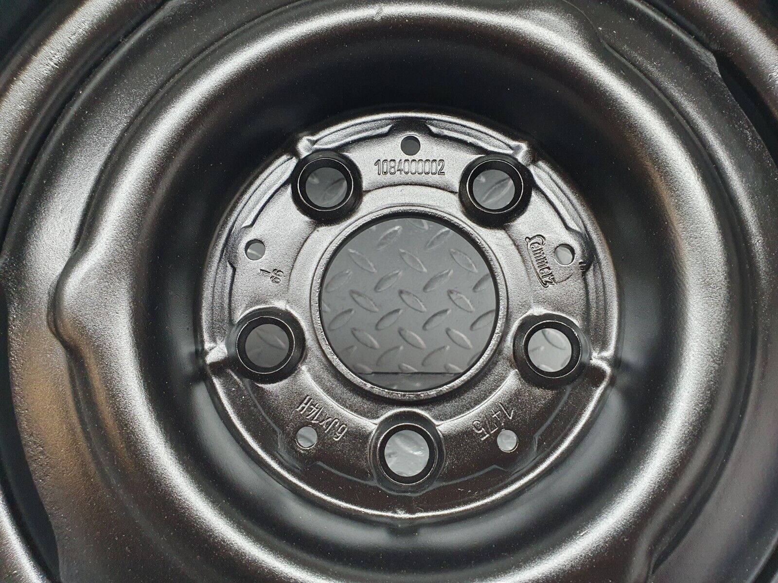 43427 Mercedes-Benz W108 280SE Steel Wheel Set 6Jx14H2 1084000002