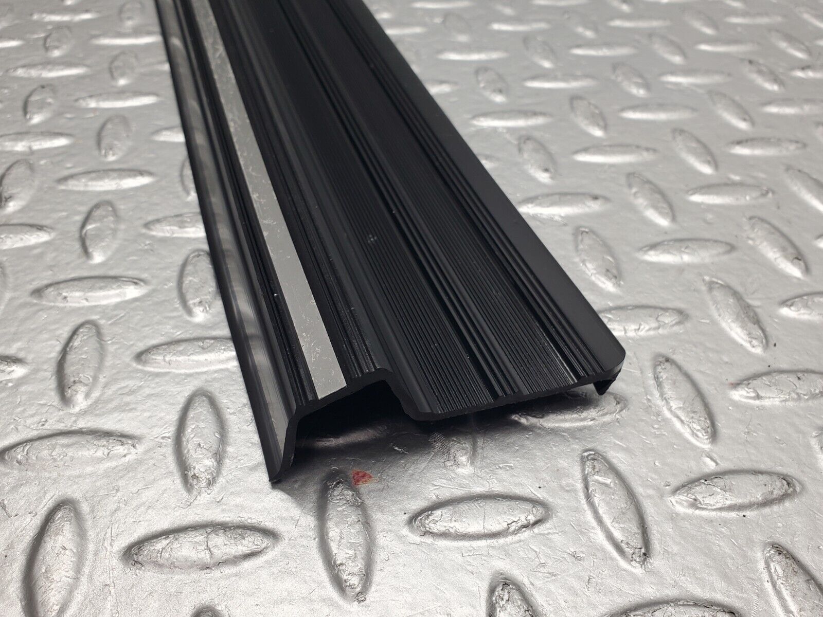 46330 Mercedes-Benz C123 280CE Coupe Door Sill Trim Black Left Side