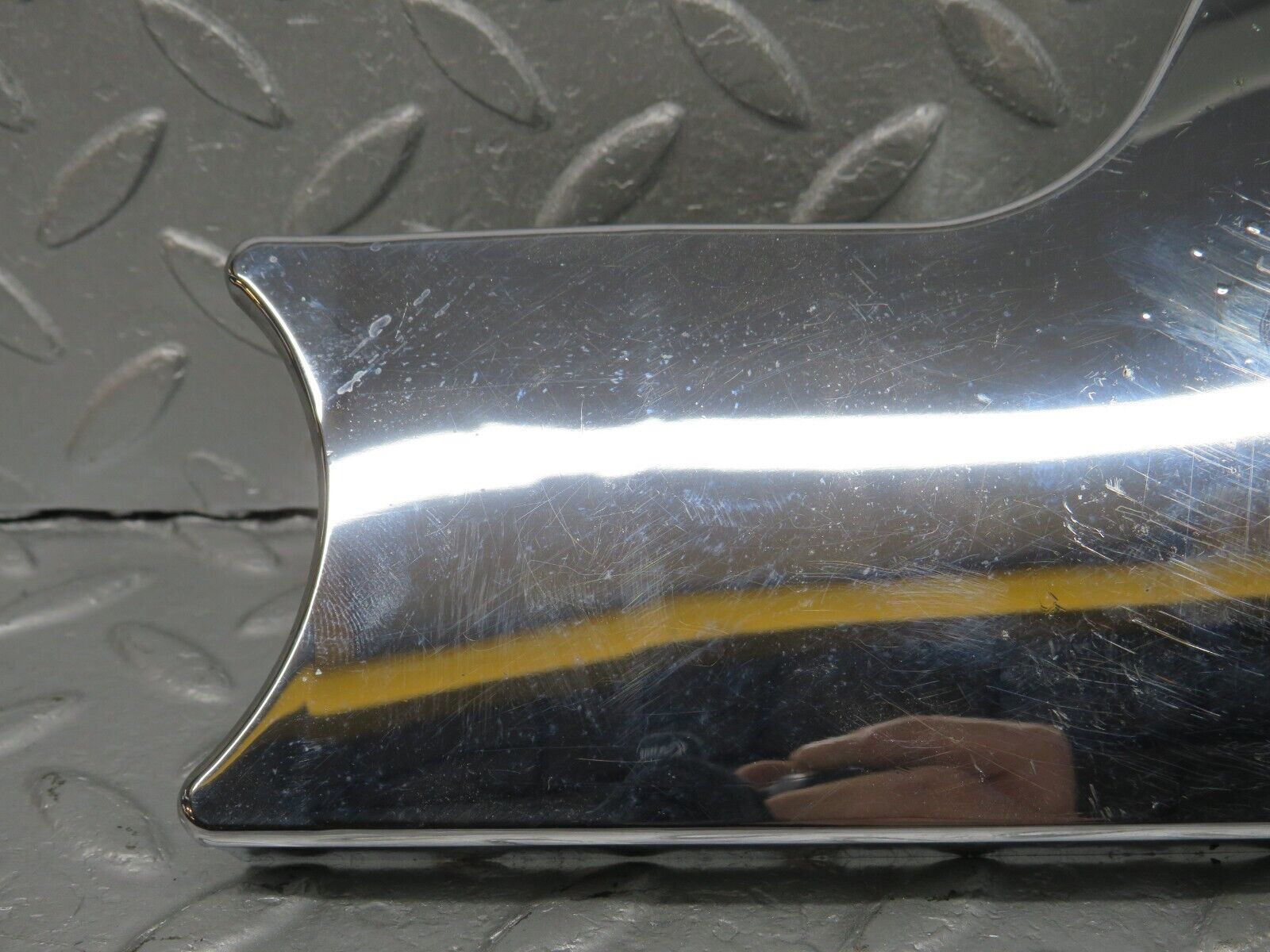 40162 Mercedes-Benz R107 350SL Seat Hinge Chrome Cover 1079131428