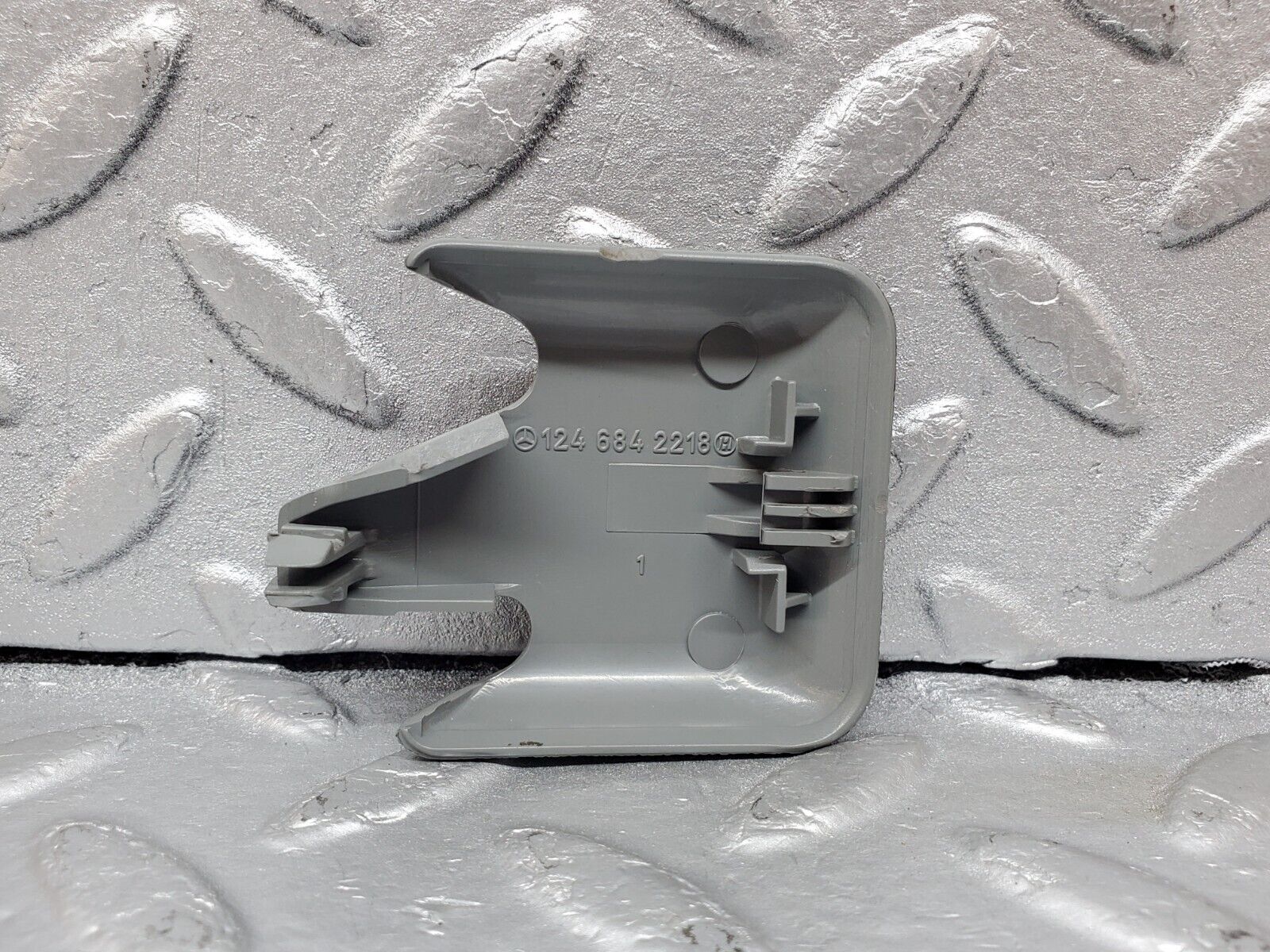 44832 Mercedes-Benz W124 220E Front Seat Rail Trim Cover Grey 1246842118 1246842218
