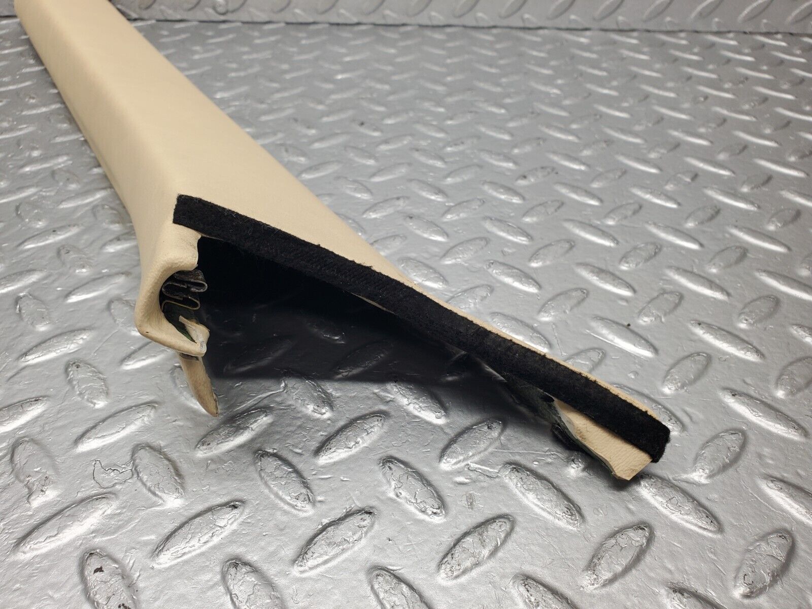46767 Mercedes-Benz R129 320SL Coupe A Pillar Cover Left Beige 1296920189