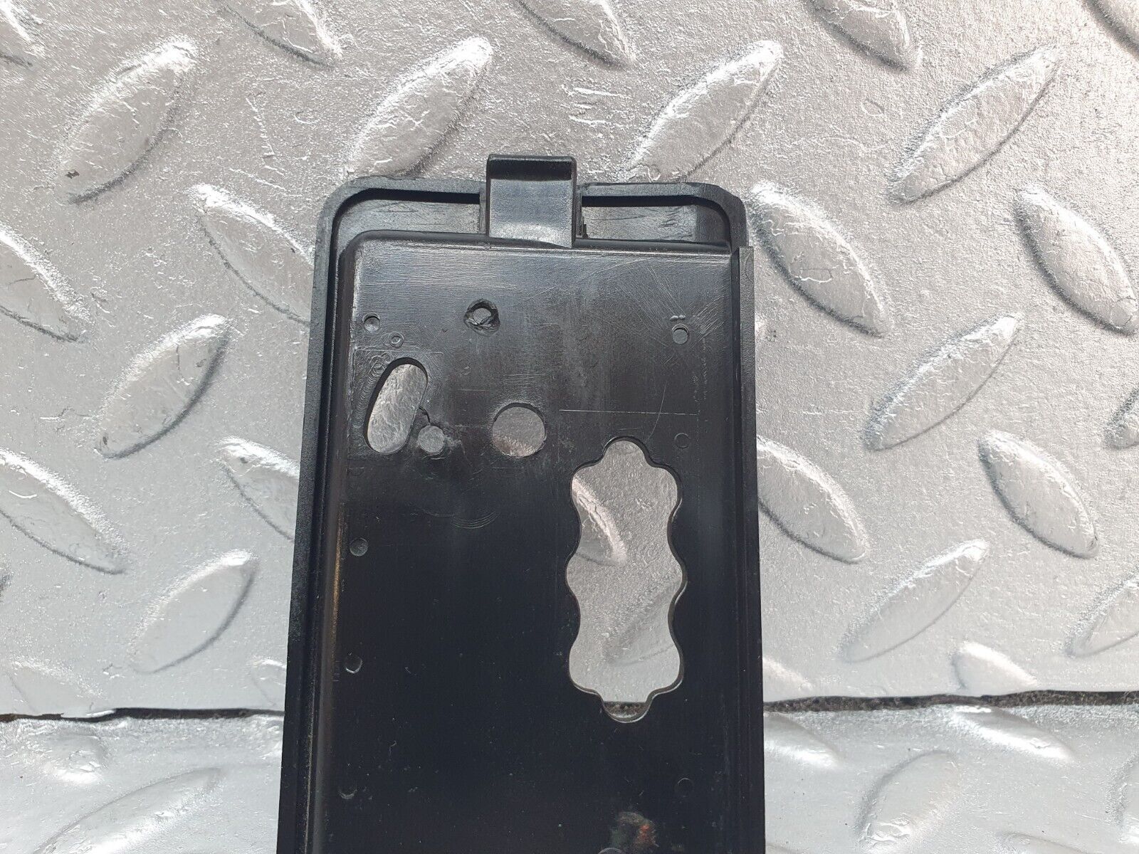 43670 Mercedes-Benz C126 380SEC Coupe Left Electric Seat Adjustment Cover Trim 1267661191