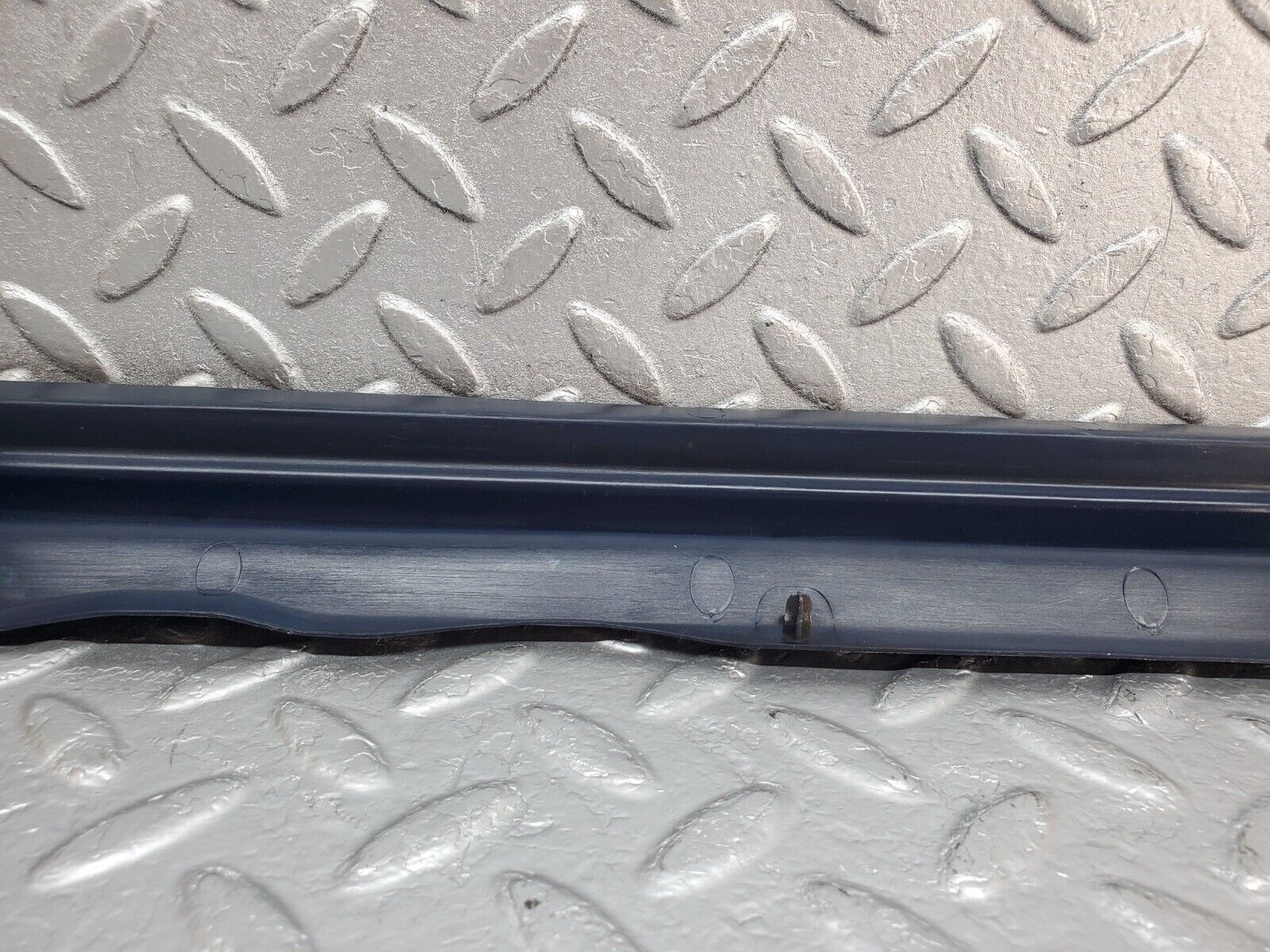 45122 Mercedes-Benz R129 300SL Coupe Left Door Sill Trim Blue 1297270988