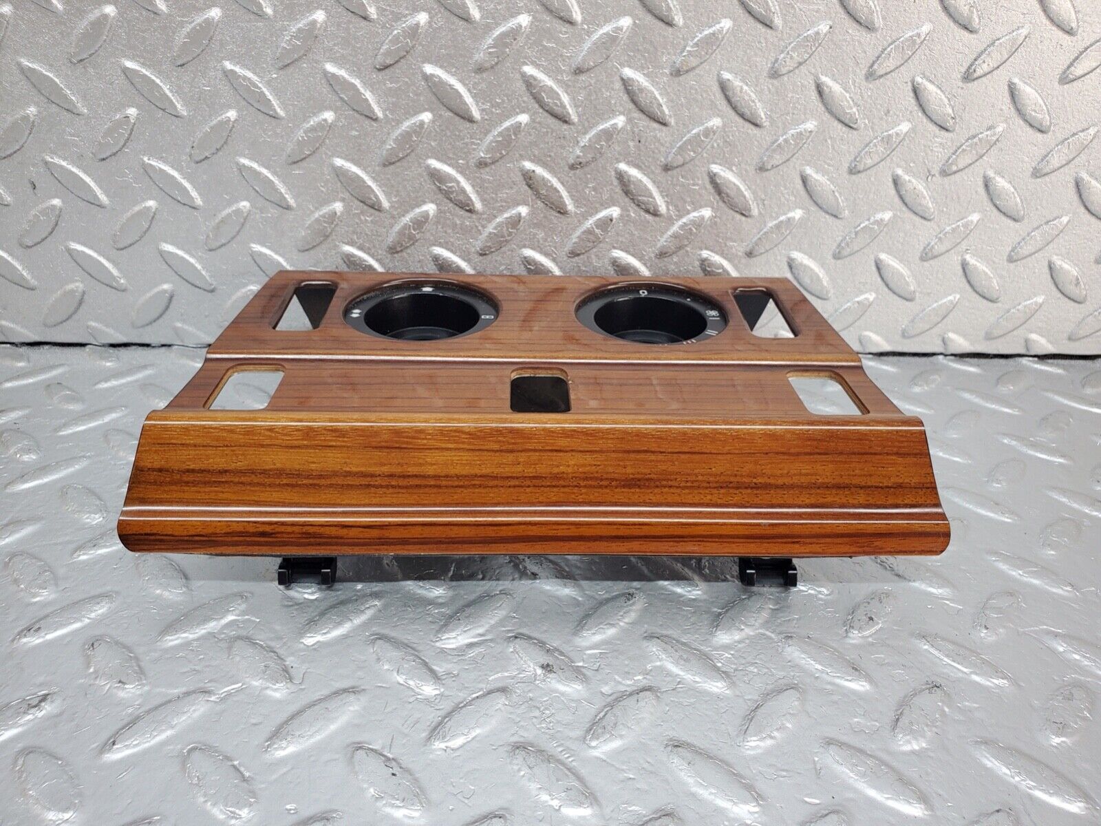 44600 Mercedes-Benz W124 220E Heater Control Panel Wood Trim 1246830275