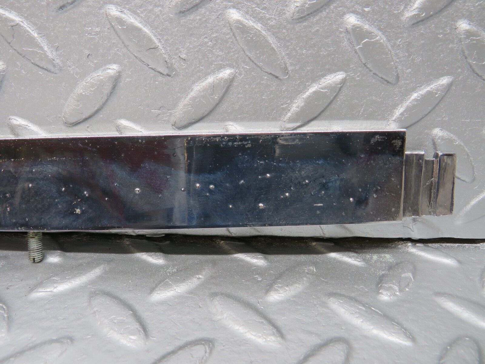 40139 Mercedes-Benz R107 350SL Trunk Chrome Handle Left Side 1076901380