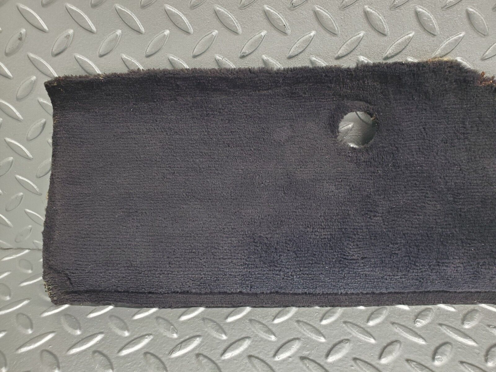 46417 Mercedes-Benz C123 280CE Coupe Door Sill Floor Carpet Right Side Black