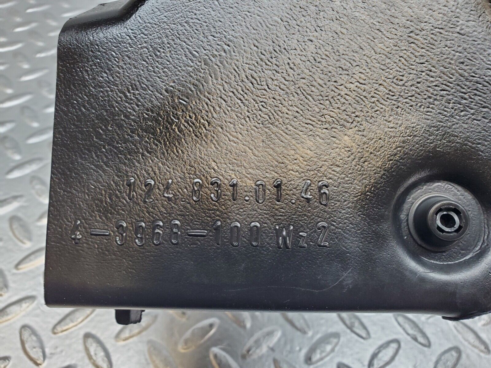 44611 Mercedes-Benz W124 220E Heater Air Duct Vent Left Side 1248310146