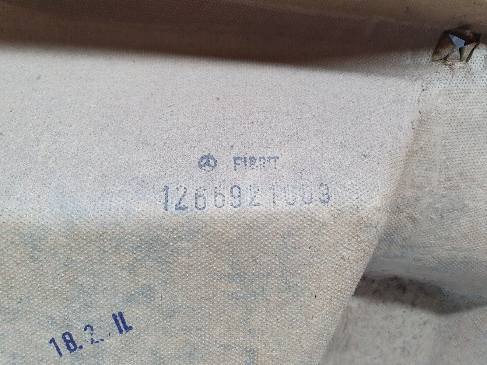 43804 Mercedes-Benz C126 380SEC Coupe Rear Right Card Panel Beige 1266921089 1266922289