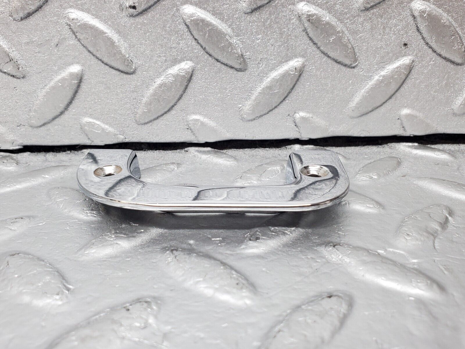 45556 Mercedes-Benz W126 420SE Interior Chrome Door Latch Trim Right 1237230224