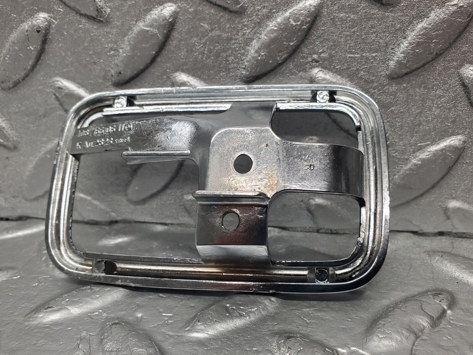 46464 Mercedes-Benz C123 280CE Coupe Chrome Frame For Door Opener Right 1087660611