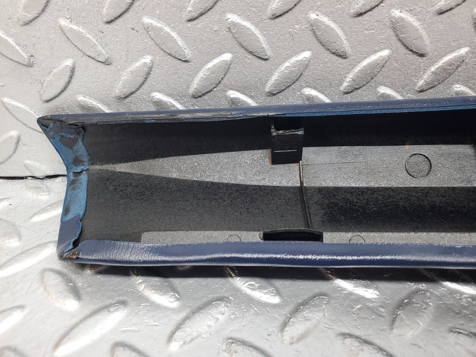 45101 Mercedes-Benz R129 300SL Coupe A Pillar Cover Left Side Blue 1296920189